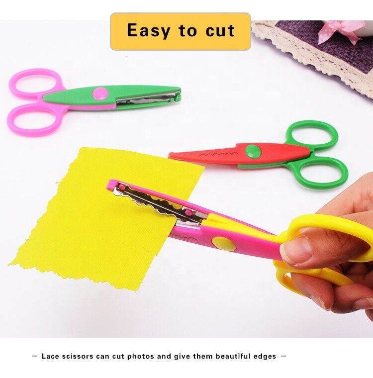 Handicraft wave scissors