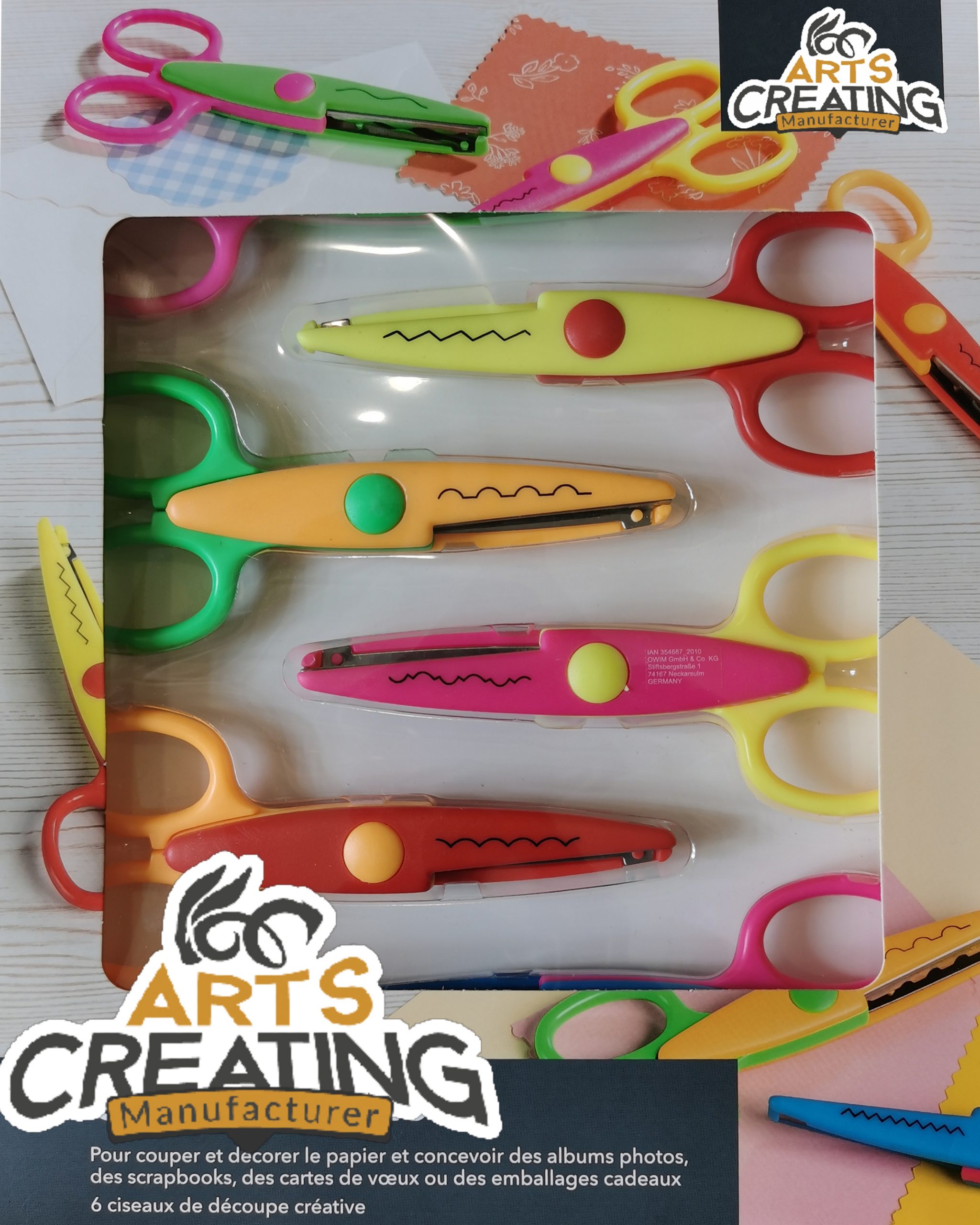 Stationery scissors